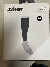 ZAMST LC-1 CALF GRADIENT COMPRESSION SLEEVES MEDIUM - COLOR Black- 1 Pair
