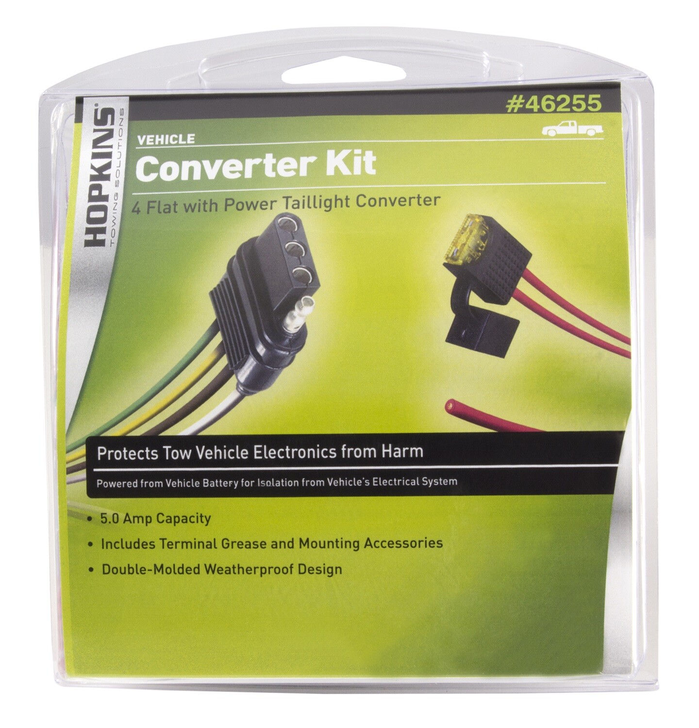 Hopkins Towing Solution 46255 Vehicle To Trailer Powered Taillight