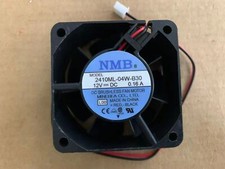 1pcs NMB 2410ML-04W-B30 6025 6CM 12V 0.16A 2-wire double ball fan