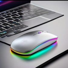 Rechargable wireless gaming mouse different colors 