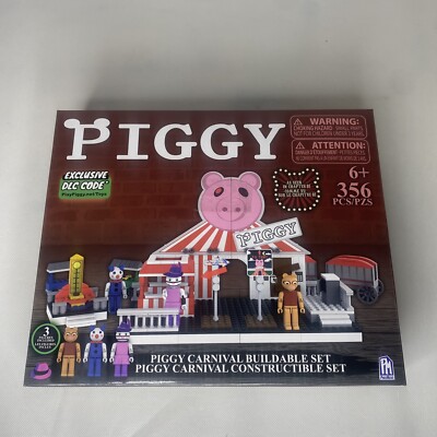 Piggy Carnival Buildable Building Set w/ Figures & DLC Code 356 Pcs Brand New