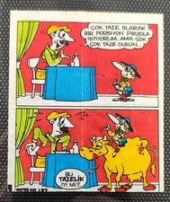 Early Tipi Tip Kent #183 TipiTip Chewing Bubble Gum Wrapper RARE