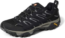 Merrell J599613 Men's Moab 2 GTX Regular Hiking Shoes - Black, Size Options