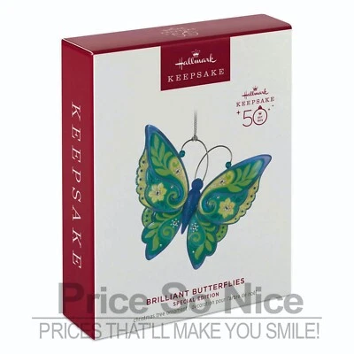 Hallmark Keepsake 2023 Ornament - Brilliant Butterflies: Special Edition NEW