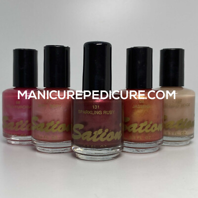 SATION Nail Polish -Original Bottle VHTF Colors 0.5oz UP TO 20% DISCOUNT