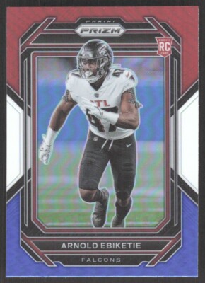2022 Prizm Red White Blue Arnold Ebiketie Atlanta Falcons #384