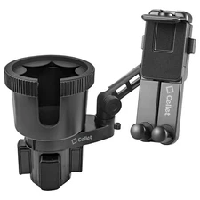 Cup Holder Tablet Mount, Tablet Cup Holder Mount with Built in Cup Holder
