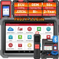 LAUNCH X431 PRO3S V+ ELITE PRO 5 Diagnostic Tool J2534 Programming Coding
