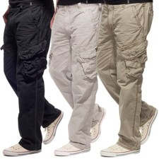 JET LAG Cargohose Take off 3 long in schwarz, grau und vintage khaki