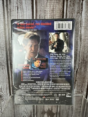 Air Force One, (DVD, 1998,), NEW and Sealed, Harrison ford