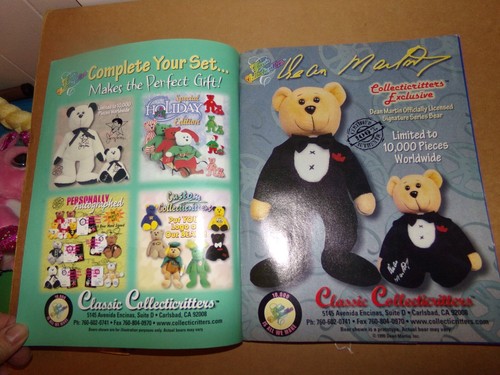 TY Beanie Babies Mary Beth’s Magazine Bean Bag World 2000 TY 2K - Picture 2 of 4