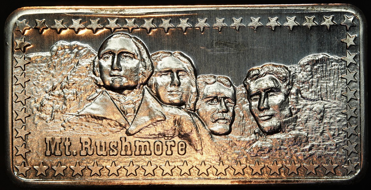 Mount Rushmore Presidents Hamilton Mint America 1oz 999 FINE
