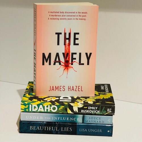 Thriller Fiction Bundle x 4 (Paperback) Hazel | Unger | Ruskovich | Maynard