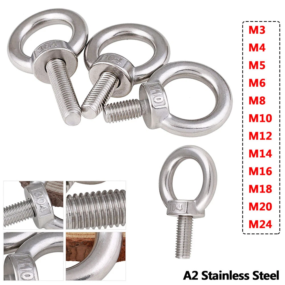 Coil Thread Eye Bolts
