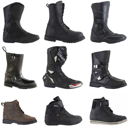 Diora Motorcycle Boots Hawk Commando 