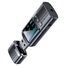 2 in 1 Wireless Bluetooth 5.4 Transmitter Receiver Adapter Audio 3.5mm Jack Aux