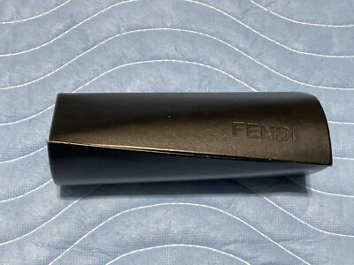 FENDI hard eyeglass case FENDI Sunglasses Hard Case. small/medium size. 100% New and  main image 2