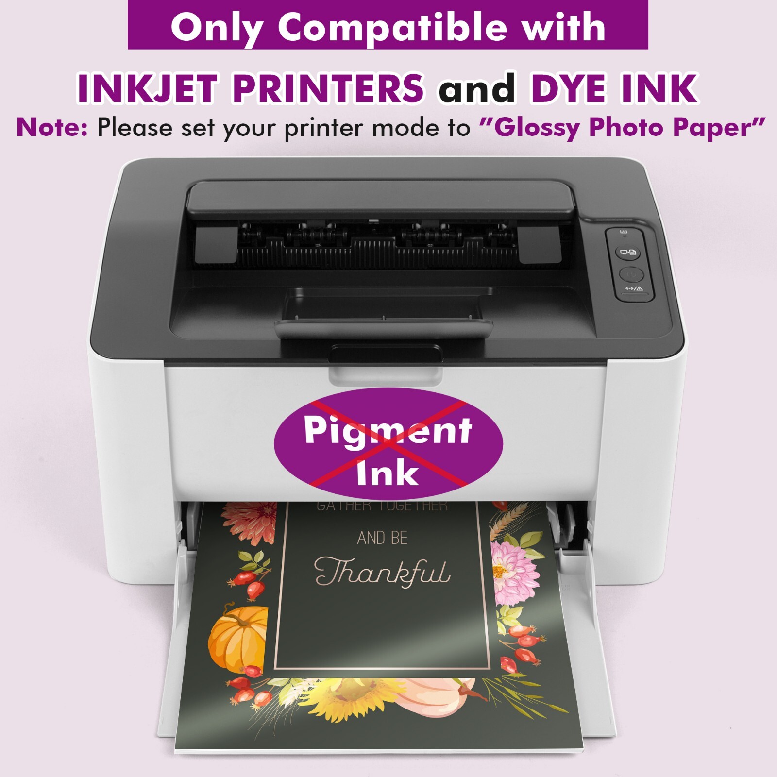 Lot 100300 Sheet Premium Glossy Photo Paper 5x7 48lb Inkjet Printer