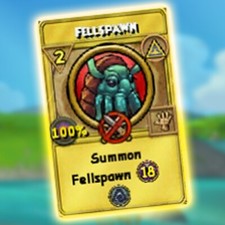 Wizard101  1 Fellspawn Summon TC RARE MONSTROLOGY - PC ONLY