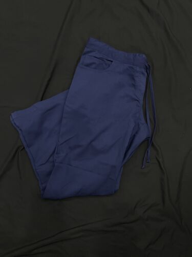 Greys Anatomy Women’s Drawstring Indigo Scrub Pant Size XL Petite - Picture 1 of 1