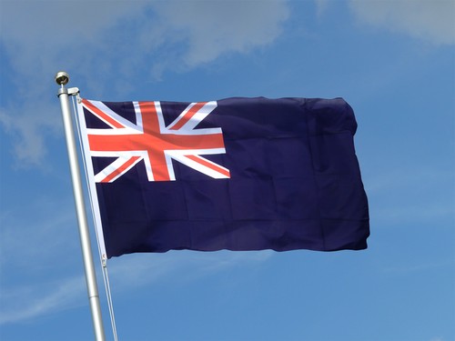 Giant 5 x 3 British Army Navy RAF Flags Blue Red White Ensign Flagpole Eyelet UK - Picture 5 of 9
