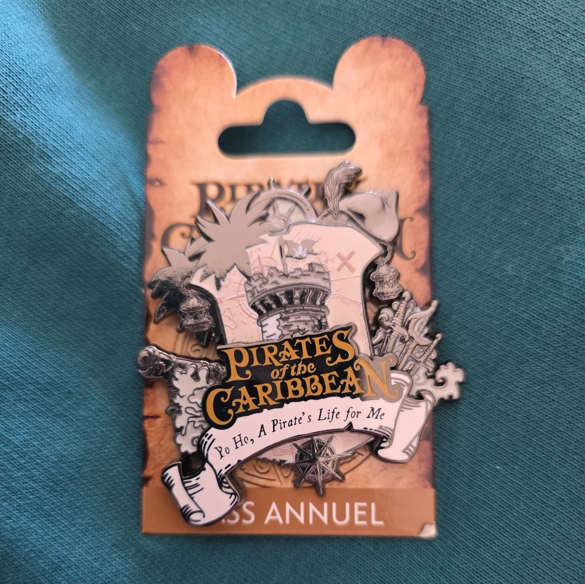 Pirates of the Caribbean Disney Pins & Buttons (1968-Now) for sale