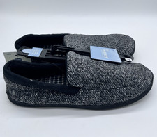 NWT Isotoner Slippers Men  s Black XXL 13-14 Style 340KR Memory Foam