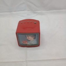 Telecomando rosso a forma di TV vintage QUASAR EUR50198 testato