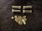 Four Rolls Of Roosevelt Silver Dimes $5/roll 200 Dimes 1946-64 Circ Below Melt
