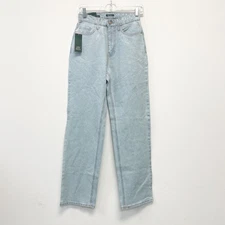 Wild Fable Women's 90's Relaxed Straight Leg Jeans Light Blue Size 00