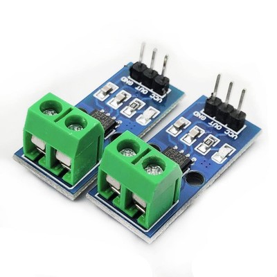 Current Sensor Module ACS712ELC 5A 20A 30A Amperage Range Pack of 2