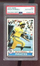 1979 Topps #55 Willie Stargell AUTO SIGNED Autograph Card PSA/DNA Baseball MLB