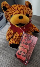 Fire 7" Grateful Dead Bean Bear With Tag Series 4 Liquid Blue