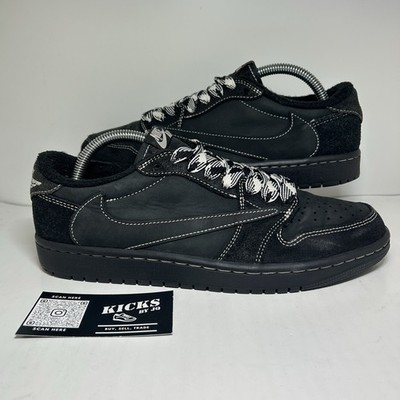 Air Jordan 1 Retro Low OG Travis Scott Black Phantom - Size 8 - (DM7866-001)