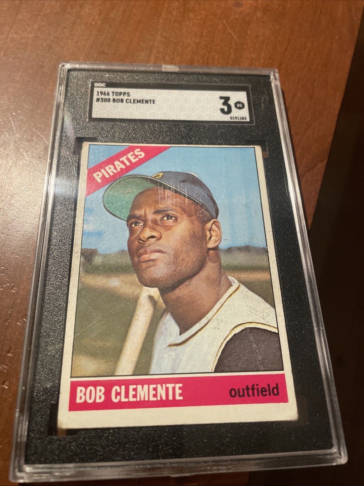 1966 Topps #300 Roberto Clemente SGC 3 Pirates  HOF