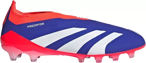 Adidas Predator Elite SG Grey Black Red Soccer Cleats Men's Size