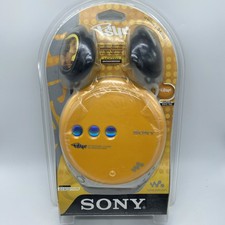 Rare Brand New Sealed SONY Walkman Move Yellow D-EJ360/YC CD PLAYER