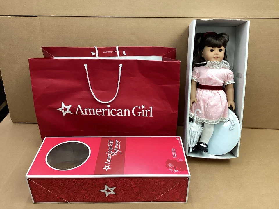 American Girl 18" Samantha Parkington Doll Light Skin Brown Hair Brown Eyes - Image 3 of 4