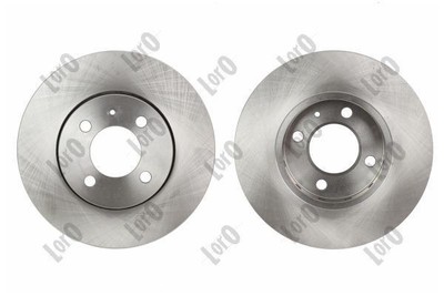 2x ABAKUS Bremsscheiben Vorne für VW up! Schrägheck (121, 122, BL1, BL2)