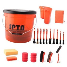 29Pcs Car Wash Bucket Set Scratch Free Detailing Bucket with Car Wash 15L