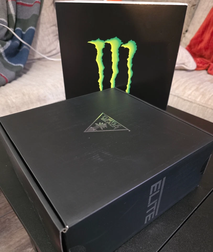 Turtle Beach Elite Pro 2 Monster Energy Edition Headset Original Packaging - Image 3 of 4