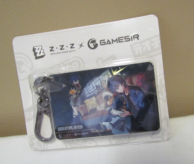 ZZZ Gamesir Zenless Zone Zero Great Player  Keychain Official Acrylic Keyring