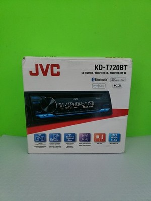 JVC KD-T720BT Bluetooth CD Player Android iPhone Alexa Pandora USB Aux MP3 AM FM