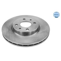 Meyle 2X Bremsscheibe Vorne Ø257.5 Mm BelüFtet FüR Fiat 500 312_ 1.4 0.9 312
