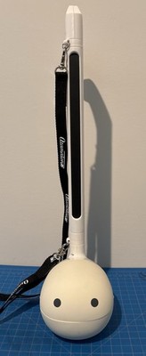 Otamatone Deluxe White Maywa Denki Strap Electronic Musical Synthesizer Working