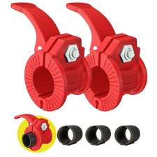 Barbell Clips 1 inch Barbell Clamps 0.9-1.18inch Quick Release Weight Clips f...