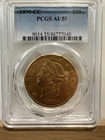 1890-CC $20 Liberty Gold Double Eagle PCGS AU55 Carson City Gold Coin
