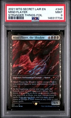 MTG　Stranger Things　FOIL 2021 MTG SECRET LAIR DROP STRANGER THINGS-FOIL MIND FLAYER, THE