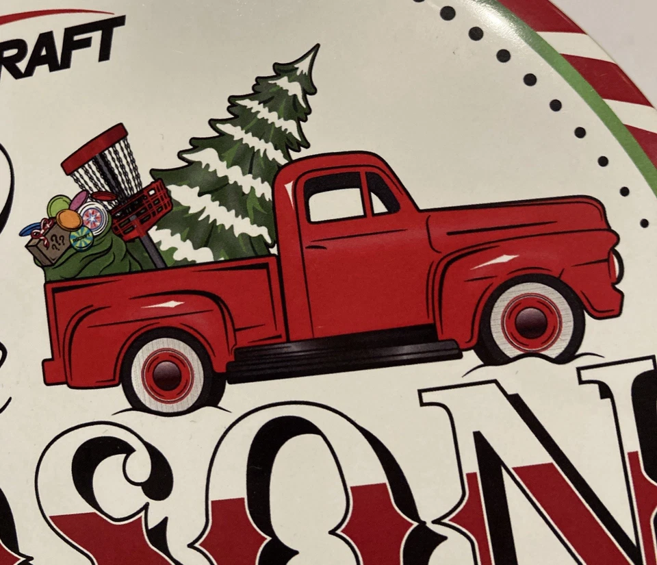 Discraft 💎Z Line Buzzz - 2020 Happy Holidays Supercolor Dealer Christmas RARE💎 - Image 3 of 4