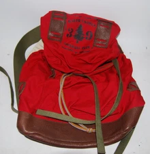 Ralph Lauren Men’s Vintage Rugby Red Backpack – VHTF (Very Hard to Find)